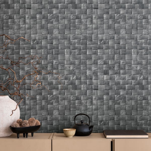 Galerie Wallpaper Product code: 45743_2 - Woods And Wicker Wallpaper Collection - Anthracite Colours -  