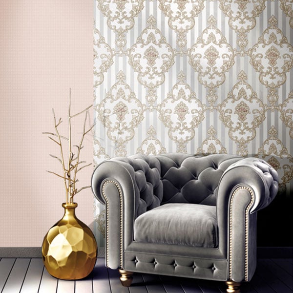 Galerie Wallpaper Product code: 4601R - Italian Glamour Wallpaper Collection - Grey Beige Colours -  