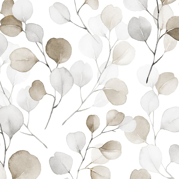 Galerie Wallpaper Product code: 47423 - Flora Wallpaper Collection - Weiß, Brown Colours -  