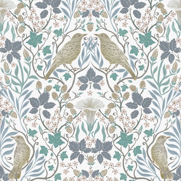 Galerie Wallpaper Product code: 47619 - Heritage Wallpaper Collection - white Colours -  