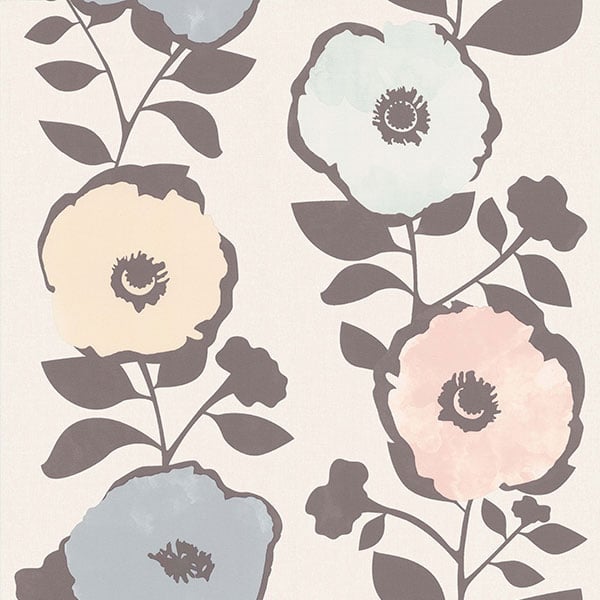 Galerie Wallpaper Product code: 51183713 - Skandinavia 2 Wallpaper Collection - Natural Putty Peach Blue Grey Colours -  