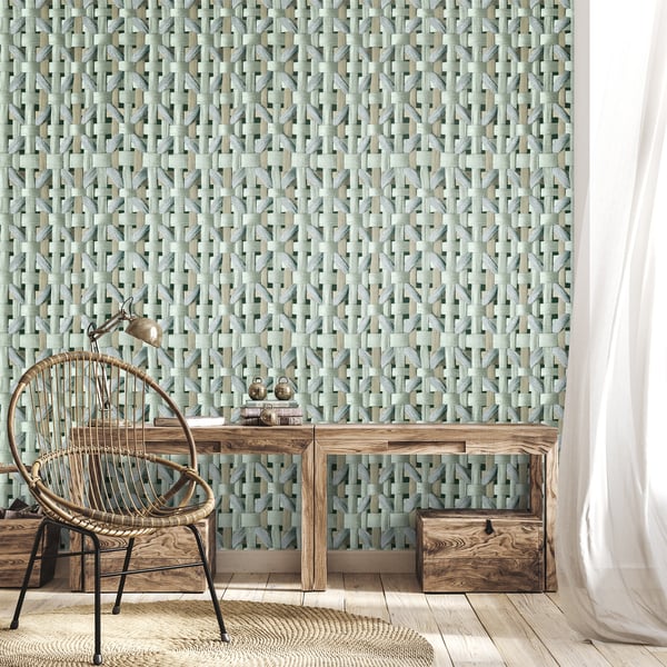 Galerie Wallpaper Product code: 65341_2 - Pepper Wallpaper Collection - Green Pepper Colours -  