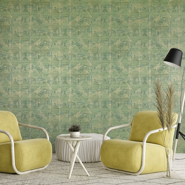 Galerie Wallpaper Product code: 65348_2 - Pepper Wallpaper Collection - Spirulina Colours -  