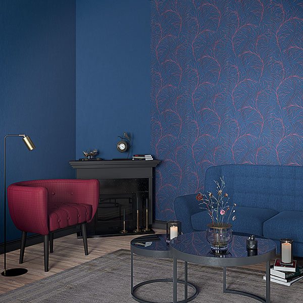 Galerie Wallpaper Product code: 6770-50R - Imagine Wallpaper Collection - Blue Red Colours -  
