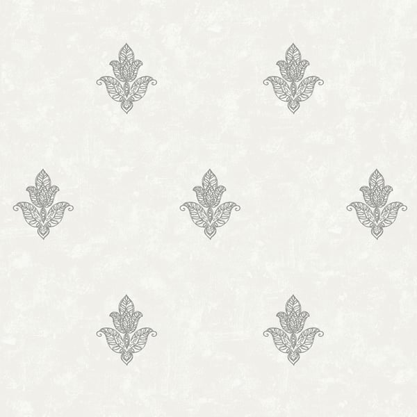Galerie Wallpaper Product code: 7012 - Emporium Wallpaper Collection - Cream Silver Colours -  