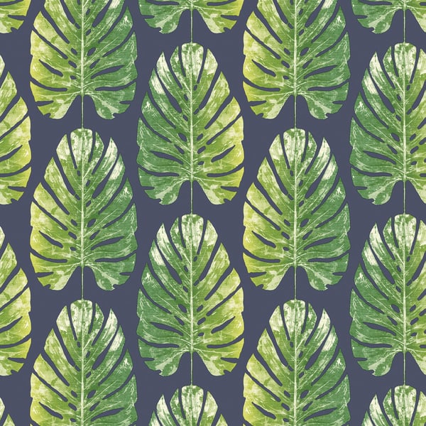 Galerie Wallpaper Product code: 7328 - Evergreen Wallpaper Collection - Green Navy Colours -  