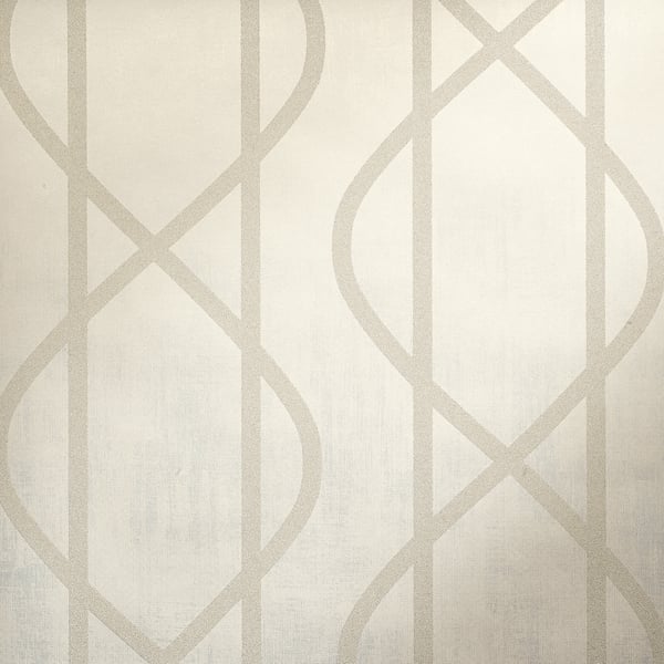 Galerie Wallpaper Product code: 81219 - Universe Wallpaper Collection - White Silver Colours -  