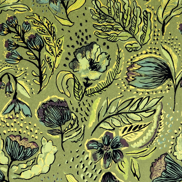 Galerie Wallpaper Product code: 81330 - Pepper Wallpaper Collection - Green Pepper Colours -  