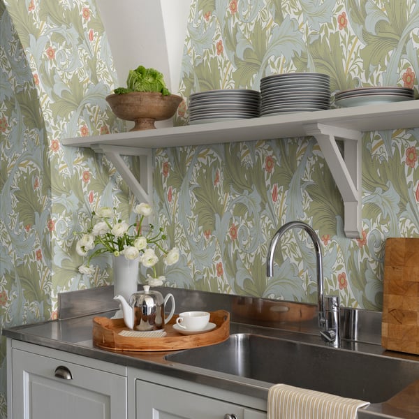 Galerie Wallpaper Product code: 82012_2 - Hidden Treasures Wallpaper Collection - Green blue Colours -  