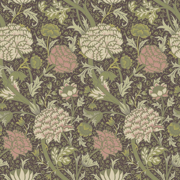 Galerie Wallpaper Product code: 82036 - Hidden Treasures Wallpaper Collection - Green pink Colours -  