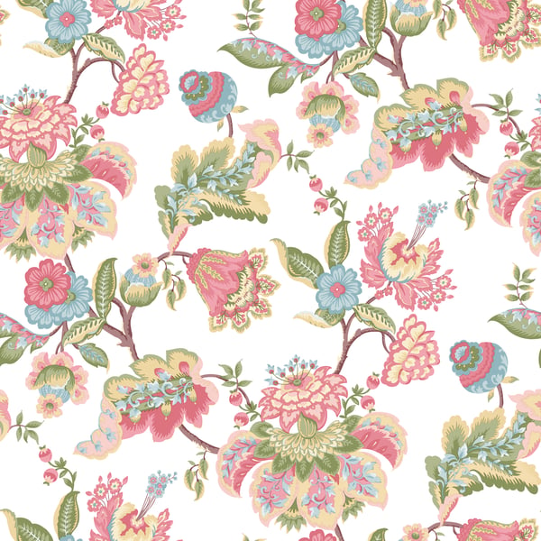 Galerie Wallpaper Product code: 8301 - Blooming Garden Wallpaper Collection - Light Blue Colours -  