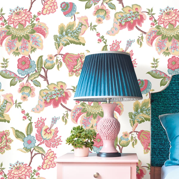 Galerie Wallpaper Product code: 8301_2 - Blooming Garden Wallpaper Collection - Light Blue Colours -  