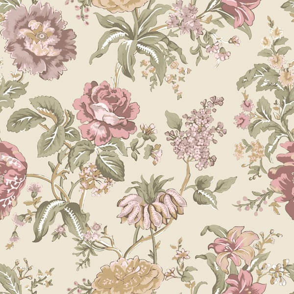 Galerie Wallpaper Product code: 8306 - Blooming Garden Wallpaper Collection - Pink Colours -  