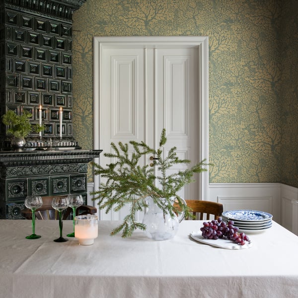 Galerie Wallpaper Product code: 83107_2 - Hjarterum Wallpaper Collection - Green Colours -  