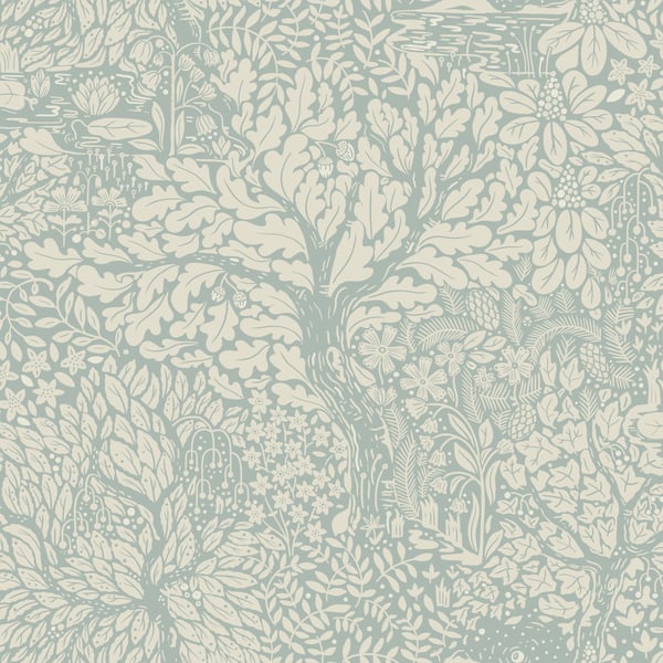 Galerie Wallpaper Product code: 83112 - Hjarterum Wallpaper Collection - Blue White Colours -  