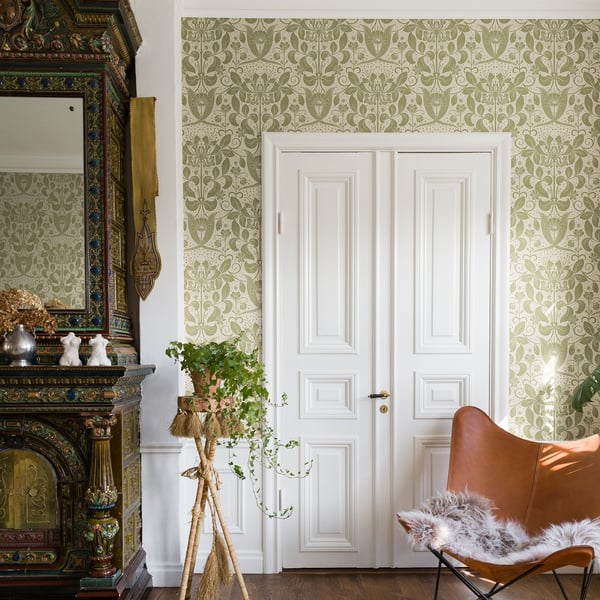 Galerie Wallpaper Product code: 83127_2 - Hjarterum Wallpaper Collection - Beige Colours -  
