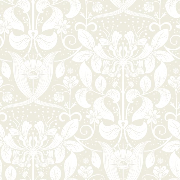 Galerie Wallpaper Product code: 83130 - Hjarterum Wallpaper Collection - Cream Colours -  