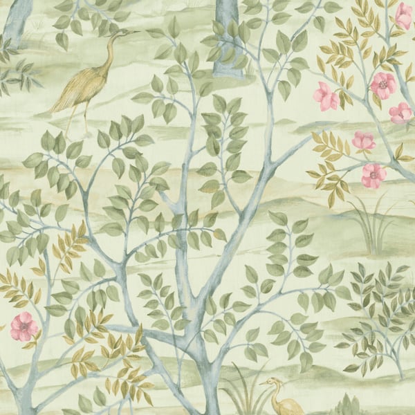 Galerie Wallpaper Product code: 8317 - Blooming Garden Wallpaper Collection - Light Green Colours -  