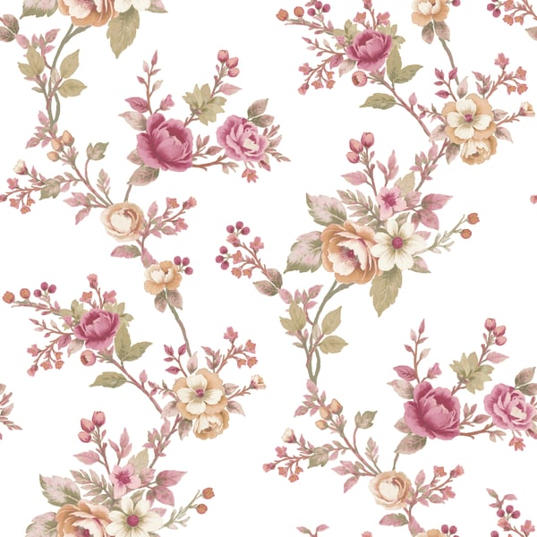 Galerie Wallpaper Product code: 8326 - Blooming Garden Wallpaper Collection - Red Colours -  