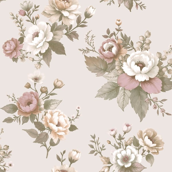 Galerie Wallpaper Product code: 8330 - Blooming Garden Wallpaper Collection - Pink Colours -  