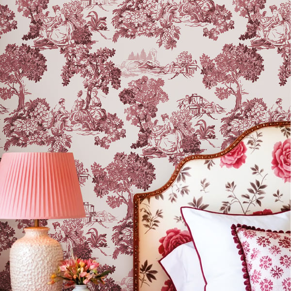 Galerie Wallpaper Product code: 8343_2 - Blooming Garden Wallpaper Collection - Red Colours -  