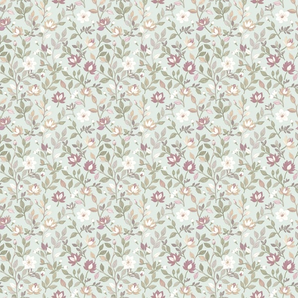 Galerie Wallpaper Product code: 8352 - Blooming Garden Wallpaper Collection - Light Blue Colours -  