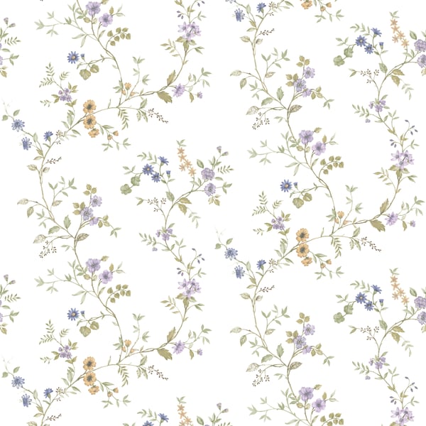 Galerie Wallpaper Product code: 8357 - Blooming Garden Wallpaper Collection - Blue And Yellow Colours -  