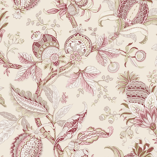 Galerie Wallpaper Product code: 84038 - Cottage Chic Wallpaper Collection - Red Colours -  