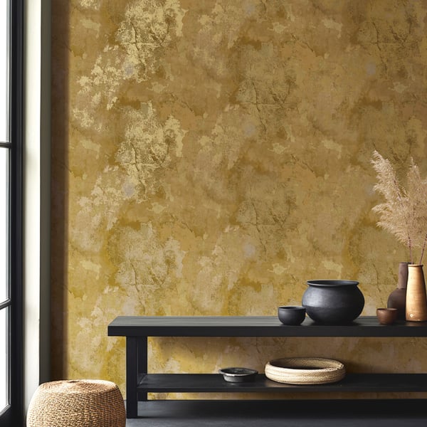 Galerie Wallpaper Product code: 9783_2 - Italian Textures 4 Wallpaper Collection - Gold Colours -  
