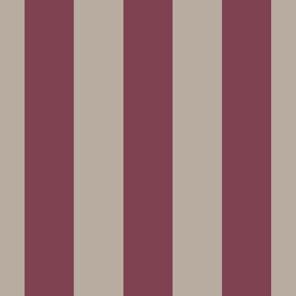 Galerie Wallpaper Product code: 9814-7 - Essential Stripes Wallpaper Collection - Burgundy Pink Colours -  