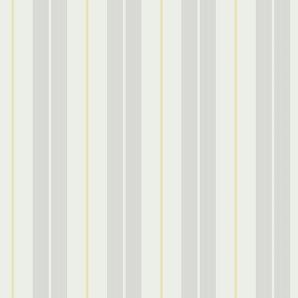 Galerie Wallpaper Product code: 9815-4 - Essential Stripes Wallpaper Collection - Grey Yellow Colours -  
