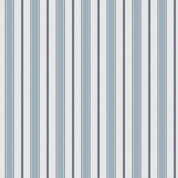 Galerie Wallpaper Product code: 9816-2 - Essential Stripes Wallpaper Collection - Dark Blue Colours -  