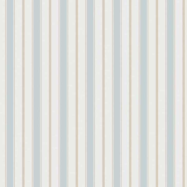 Galerie Wallpaper Product code: 9816-5 - Essential Stripes Wallpaper Collection - Blue Beige Colours -  