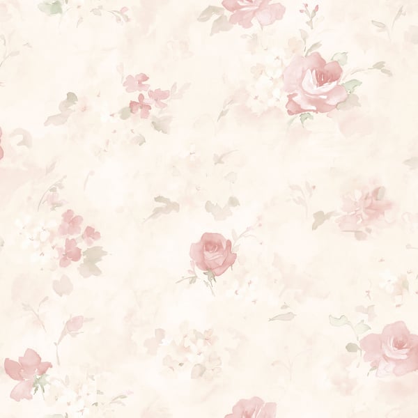 Galerie Wallpaper Product code: AB27661 - Abby Rose 3 Wallpaper Collection - Soft Pink Green Cream Colours -  
