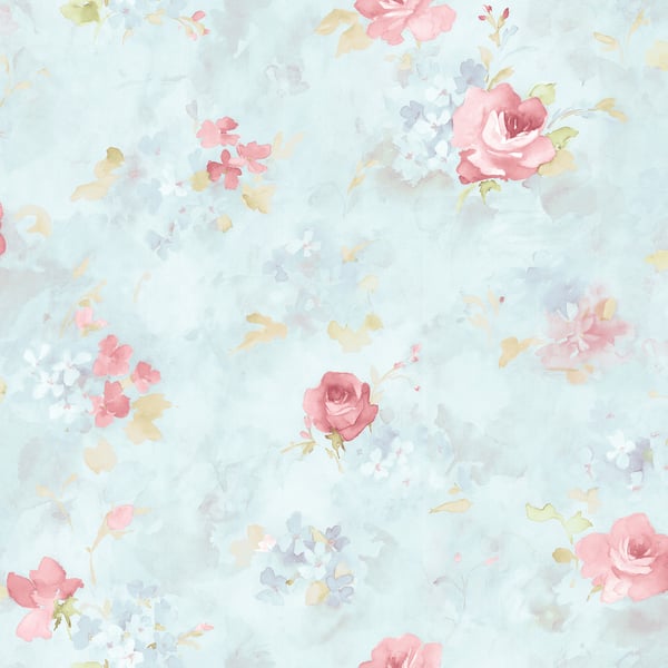 Galerie Wallpaper Product code: AB27662 - Abby Rose 3 Wallpaper Collection - Blue Pink Colours -  