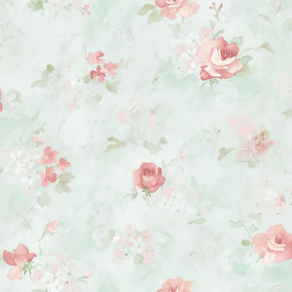 Galerie Wallpaper Product code: AB42417 - Abby Rose 3 Wallpaper Collection - Teal Pink Colours -  