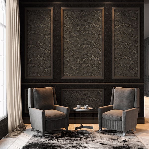 Galerie Wallpaper Product code: AC60015R - Absolutely Chic Wallpaper Collection - Beige Brown Grey Colours -  