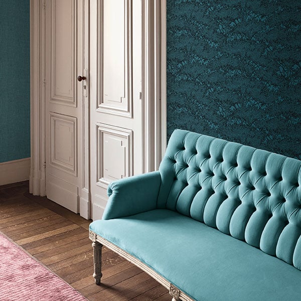 Galerie Wallpaper Product code: AC60037R_AC60016R - Absolutely Chic Wallpaper Collection - Blue Black Colours -  