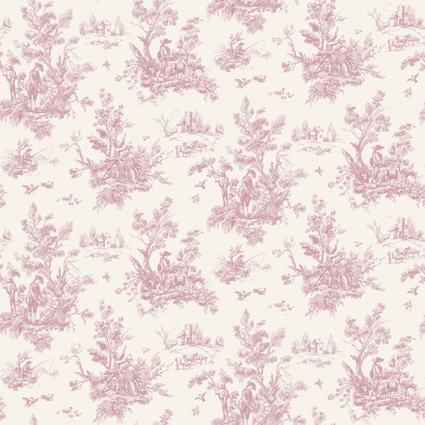 Galerie Wallpaper Product code: AF37705 - Abby Rose 4 Wallpaper Collection - Plum Cream Colours -  