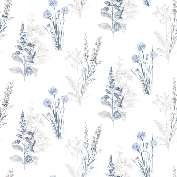 Galerie Wallpaper Product code: AF37716 - Abby Rose 4 Wallpaper Collection - Blue Navy Grey Colours -  