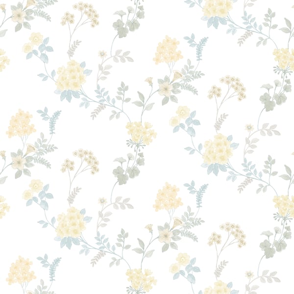 Galerie Wallpaper Product code: AF37733 - Abby Rose 4 Wallpaper Collection - Yellow Turquoise Colours -  