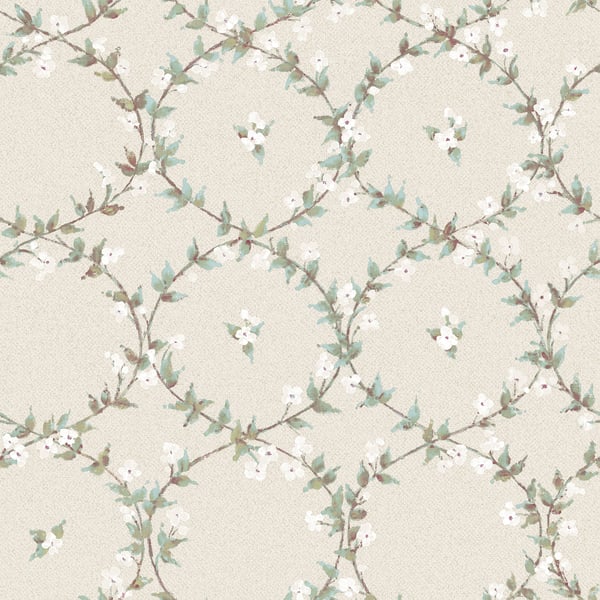 Galerie Wallpaper Product code: AF37745 - Abby Rose 4 Wallpaper Collection - Turquoise Beige Plum Colours -  