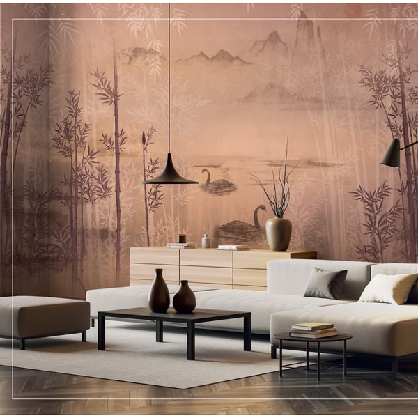 Galerie Wallpaper Product code: BB30194_2 - Bombay Design Wallpaper Collection - Orange, Brown Colours -  
