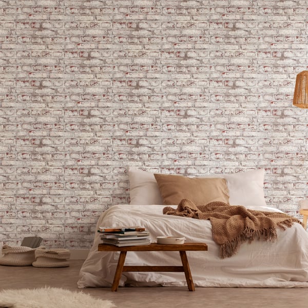 Galerie Wallpaper Product code: BB51100_2 - Bricks And More Wallpaper Collection - Brown Grey White Colours -  