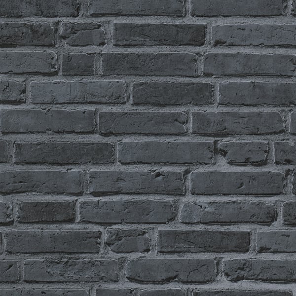 Galerie Wallpaper Product code: BB51103 - Bricks And More Wallpaper Collection - Grey Black Colours -  
