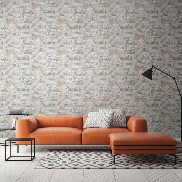 Galerie Wallpaper Product code: BB51120_2 - Bricks And More Wallpaper Collection - Grey Black White Colours -  