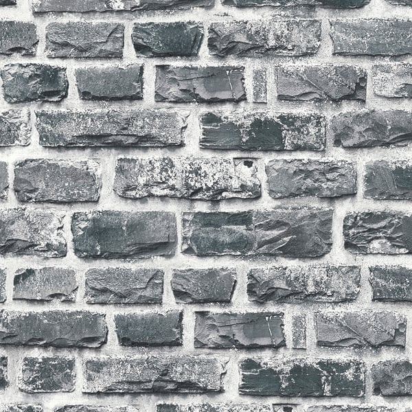 Galerie Wallpaper Product code: BB51123 - Bricks And More Wallpaper Collection - Grey Black Colours -  