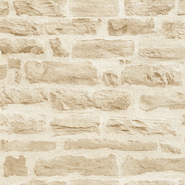 Galerie Wallpaper Product code: BB51128 - Bricks And More Wallpaper Collection - Beige Cream Colours -  