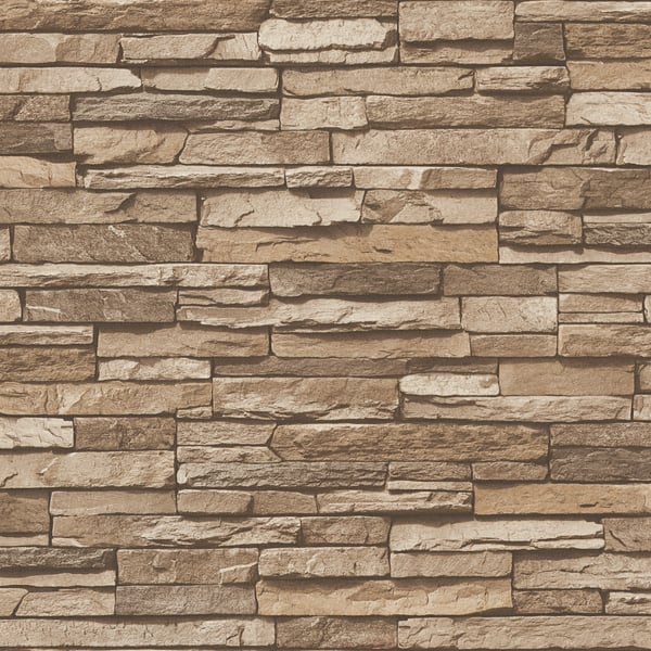 Galerie Wallpaper Product code: BB51147 - Bricks And More Wallpaper Collection - Beige Brown Colours -  