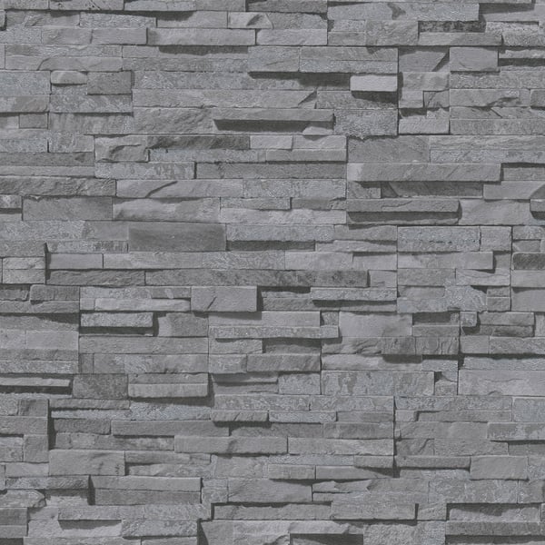 Galerie Wallpaper Product code: BB51149 - Bricks And More Wallpaper Collection - Grey Black Colours -  